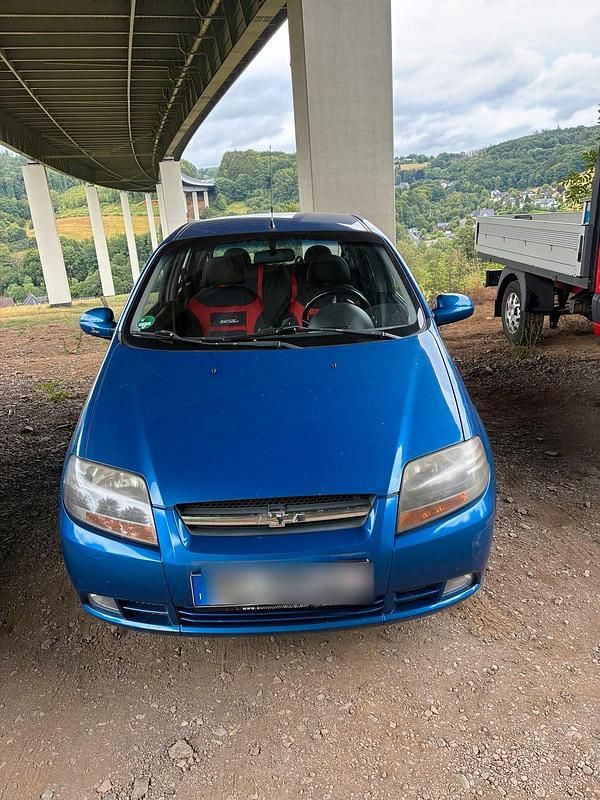 Blau Gebraucht 2007 Chevrolet Kalos Kleinwagen | 1.200 € (Guter Preis) - Bild 1/4