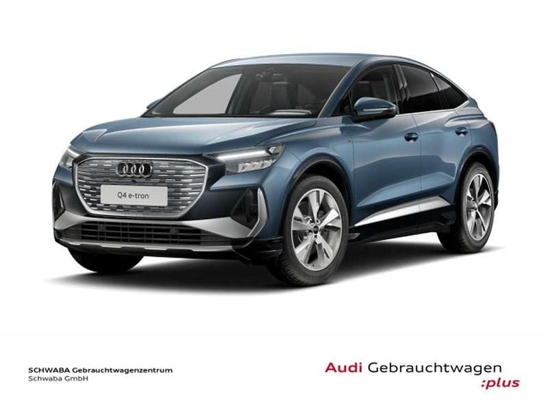 Gebraucht Audi Q4 e-tron 210 kW (286 PS) 2025 Geysirblau metallic SUV
