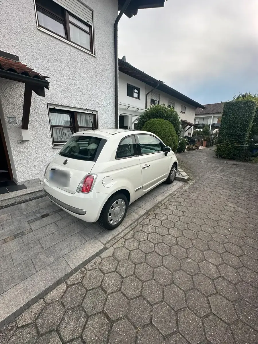 Gebraucht Fiat 500 2009 Weiß Cabrio