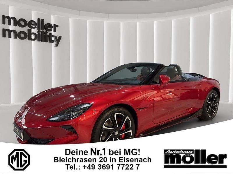 Neu MG Cyberster 375 kW (510 PS) 2025 Rot Cabrio