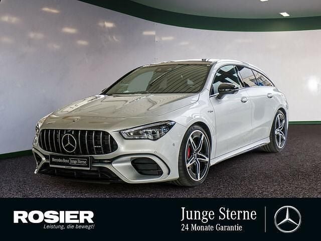 Gebraucht Mercedes CLA45 AMG AMG 421 PS (309 kW) 2024 Silber / iridiumsilber (metallic) Kombi