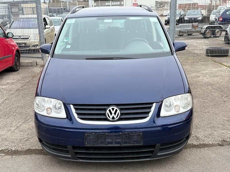 Blau Gebraucht 2005 VW Touran Van / Kleinbus | 500 € (Superpreis) - Bild 1/4