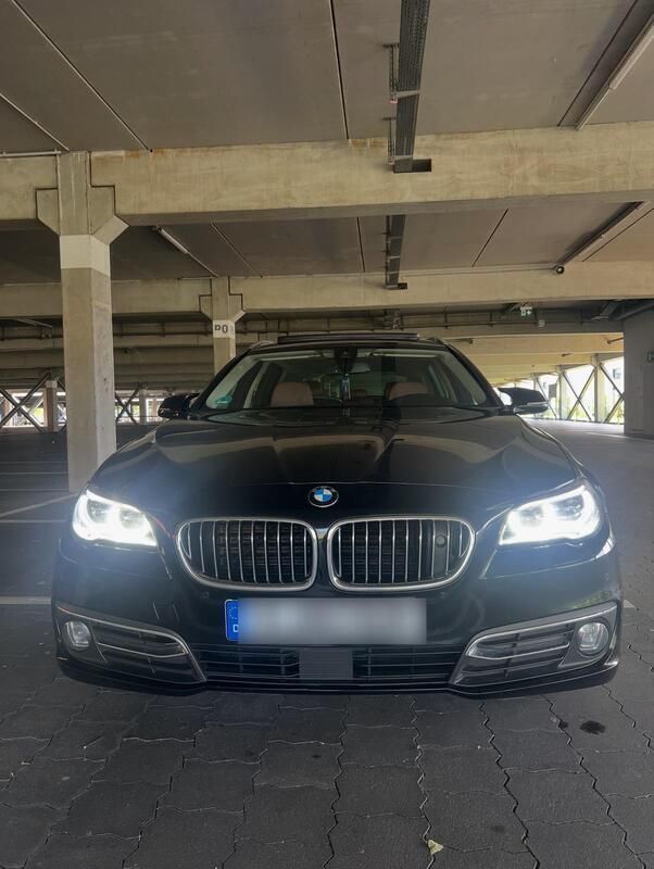Schwarz Gebraucht 2015 BMW 530 Kombi | 13.999 € - Bild 1/4