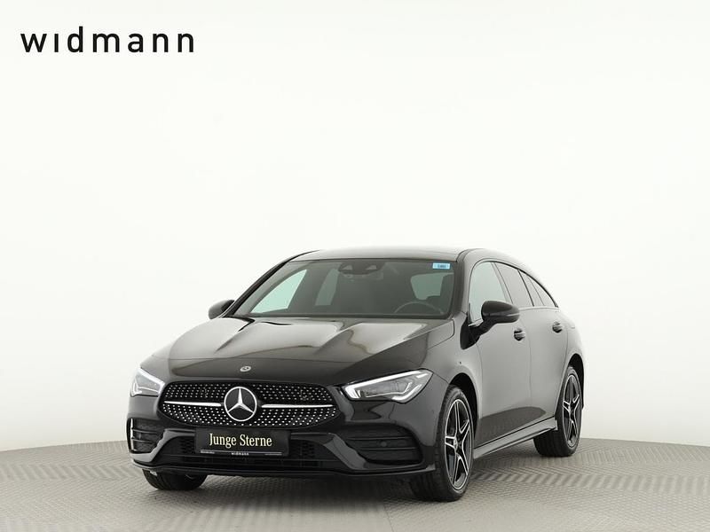 Unilack nachtschwarz Gebraucht 2022 Mercedes CLA250e Shooting Brake AMG Kombi | 27.850 € (Fairer Preis) - Bild 1/4