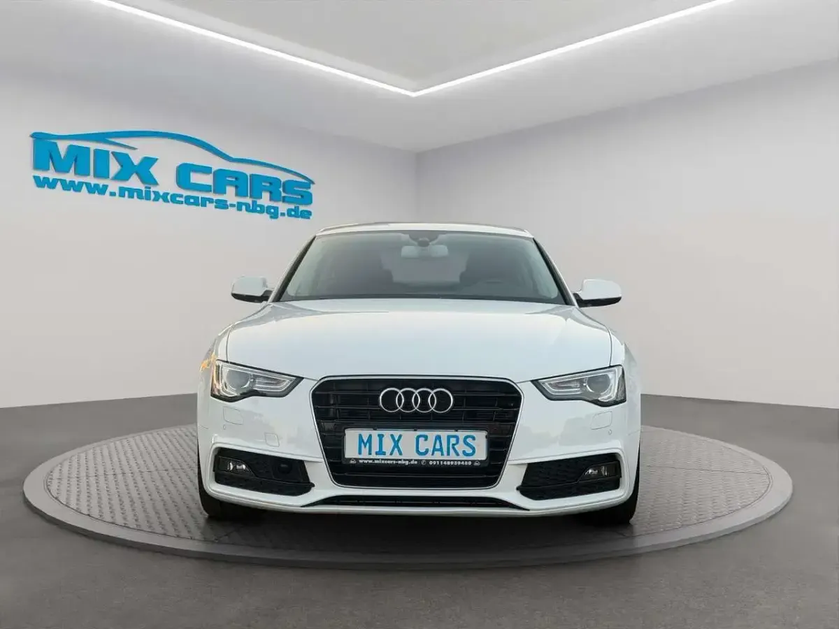 Gebraucht Audi A5 Sportback Ambiente 190 PS (139 kW) 2014 Weiß Kleinwagen