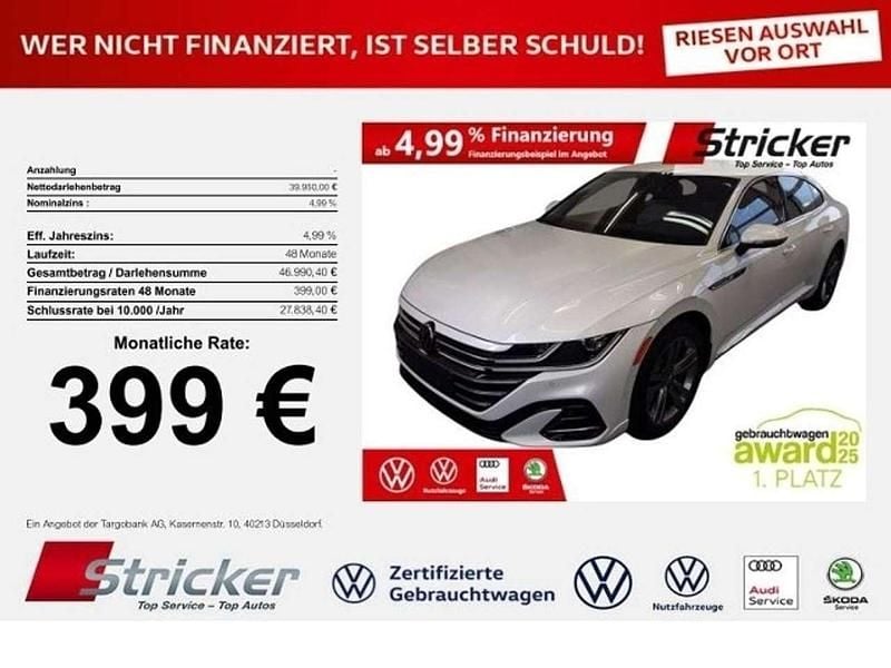 Oryxweiß perlmutteffekt Neu 2025 VW Arteon Limousine | 39.949 € (Guter Preis) - Bild 1/3