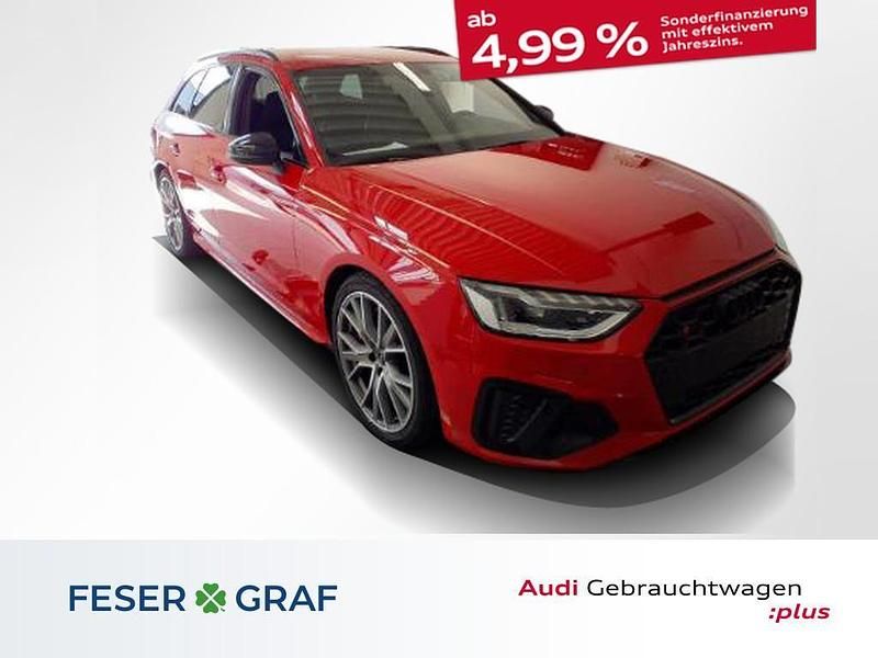 Tangorot metallic Gebraucht 2022 Audi S4 Ambiente Kombi | 44.970 € (Etwas zu teuer) - Bild 1/4