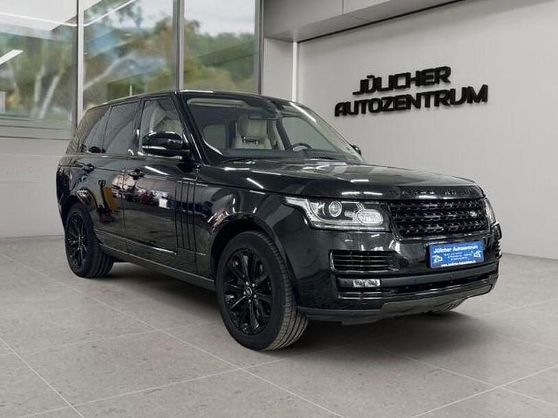 Schwarz Gebraucht 2016 Land Rover Range Rover Vogue SUV | 17.990 € (Fairer Preis) - Bild 1/4