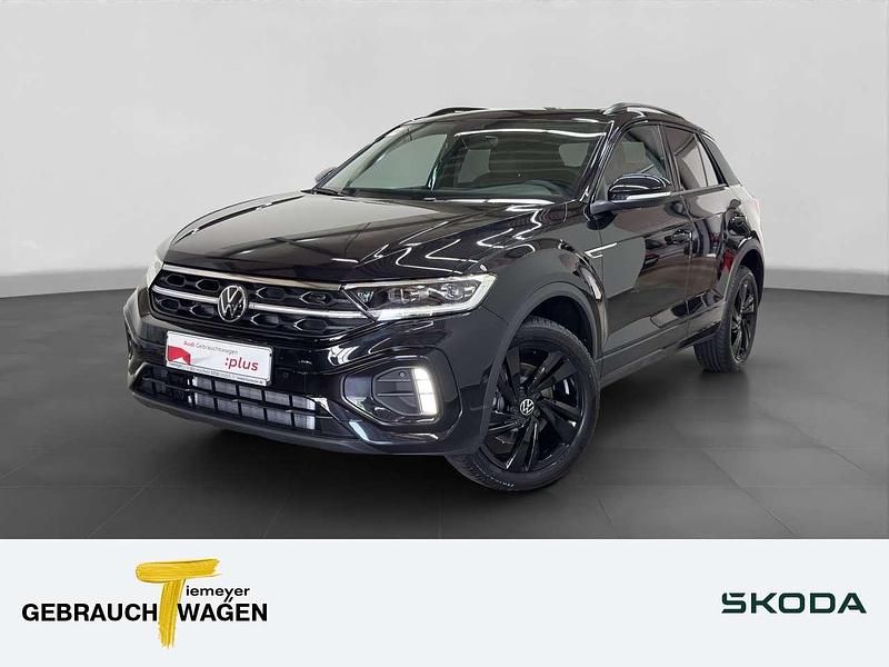 Schwarz Gebraucht 2025 VW T-Roc R-line SUV | 39.930 € (Superpreis) - Bild 1/3