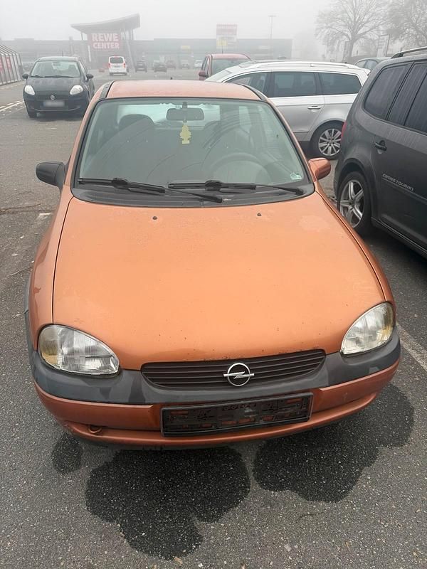 Gebraucht Opel Corsa 2000 Orange Kleinwagen