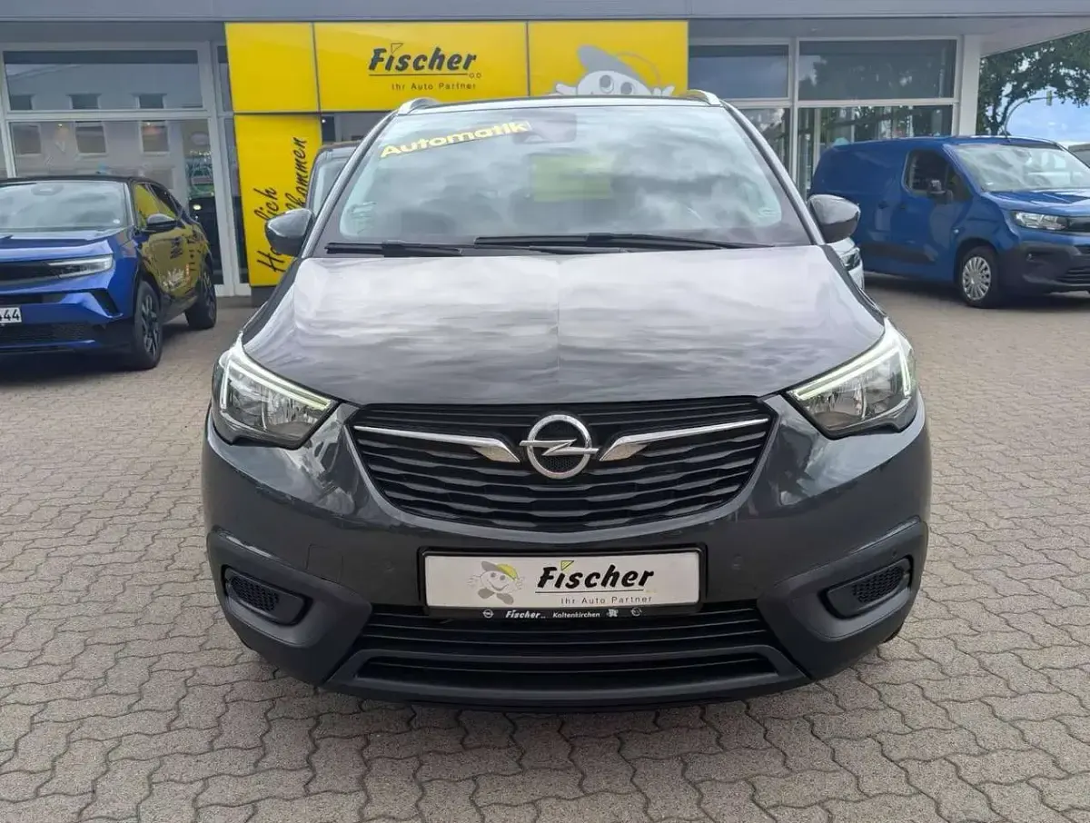 Gebraucht Opel Crossland X Edition 110 PS (80 kW) 2017 Graphit grau SUV