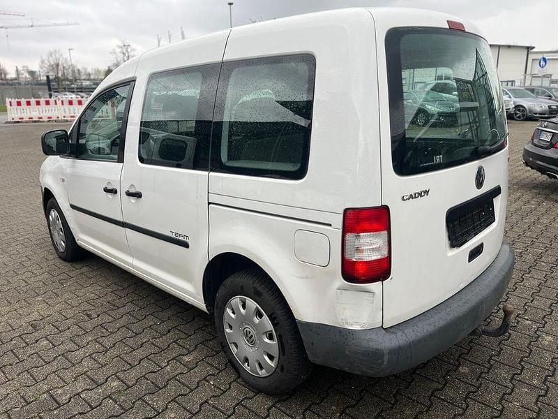 Gebraucht VW Caddy Team 105 PS (77 kW) 2010 Weiß Van / Kleinbus