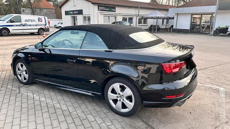Gebraucht Audi A3 Cabriolet S-Line 125 PS (91 kW) 2018 Schwarz Cabrio