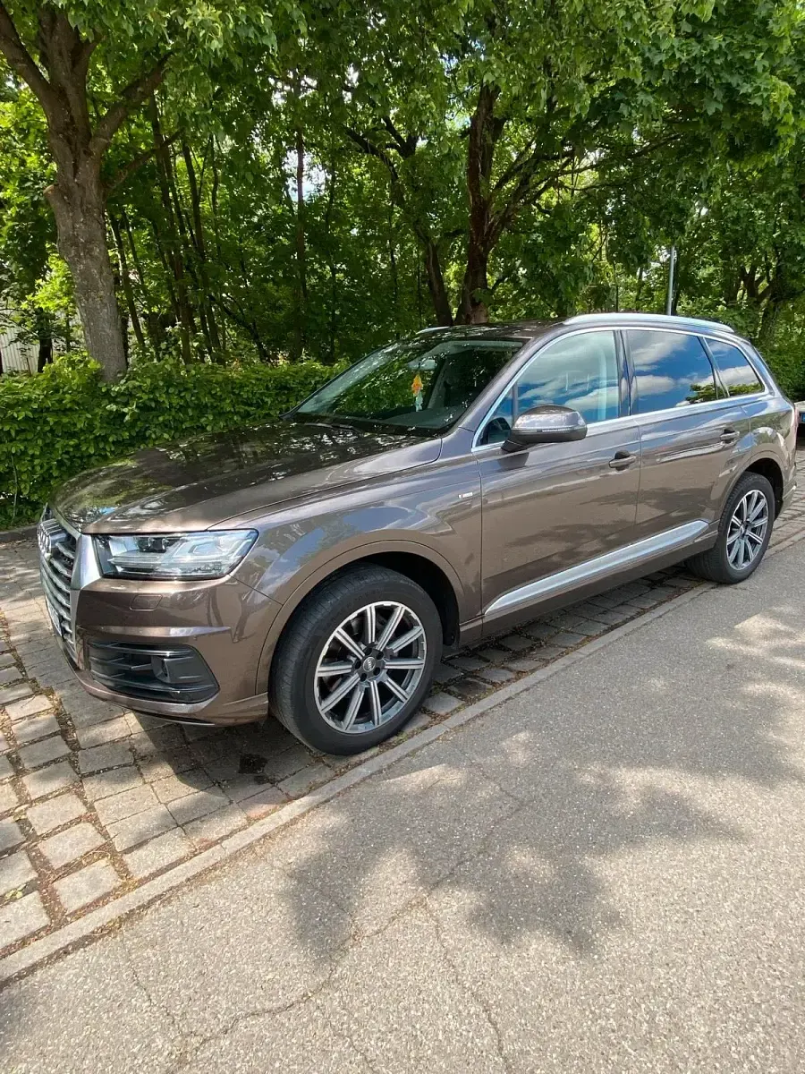 Gebraucht Audi Q7 S-Line 218 PS (160 kW) 2016 Braun SUV