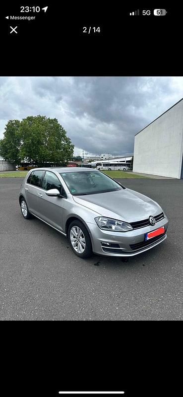 Silber Gebraucht 2014 VW Golf VII Kleinwagen | 10.500 € (Fairer Preis) - Bild 1/4