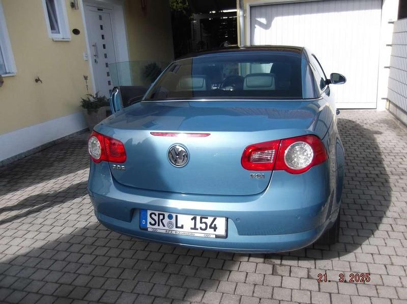 Gebraucht VW Eos 116 PS (85 kW) 2007 Blau Cabrio