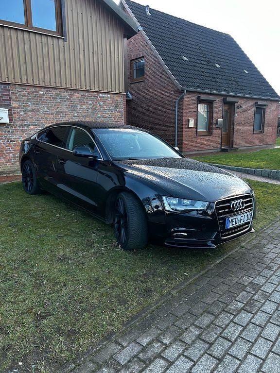 Gebraucht Audi A5 Sportback 150 PS (110 kW) 2014 Schwarz Kleinwagen