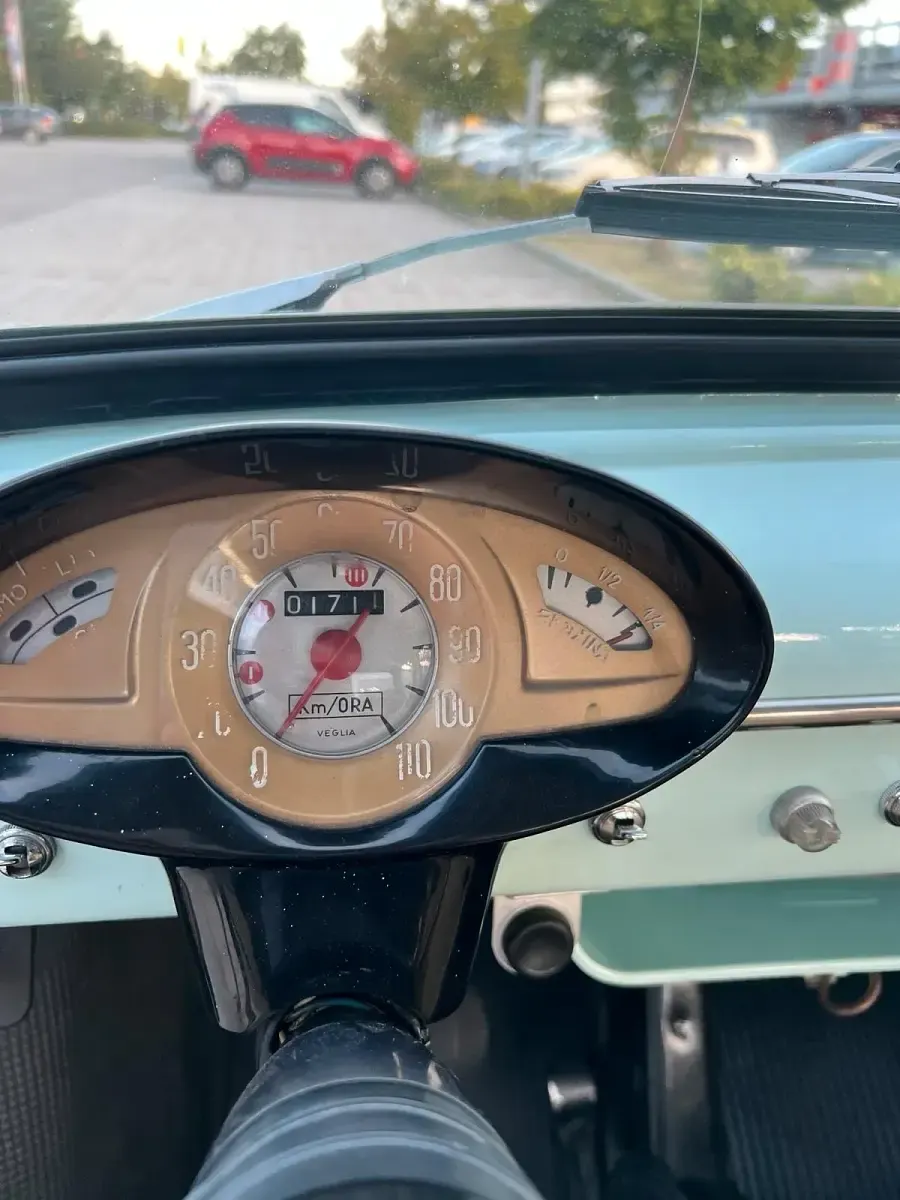 Gebraucht Autobianchi Bianchina 18 PS (13 kW) 1960 Blau Kleinwagen