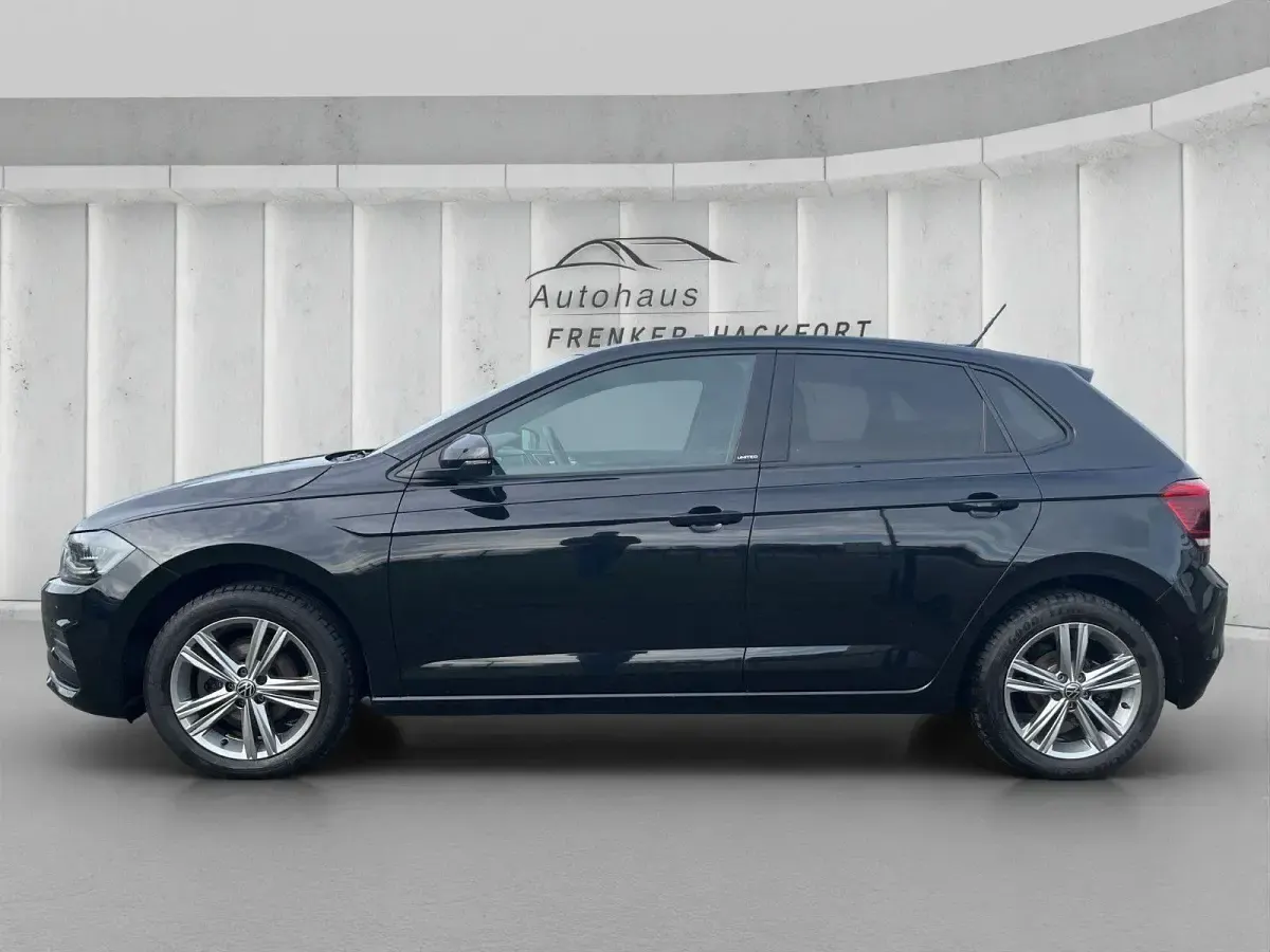 Gebraucht VW Polo United 110 PS (80 kW) 2021 Schwarz Limousine
