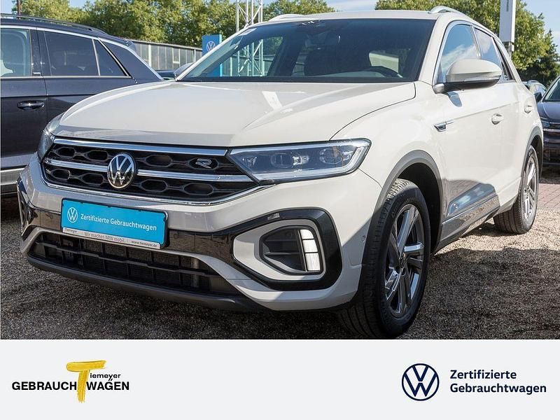 Grau Gebraucht 2022 VW T-Roc R-line SUV | 25.980 € (Superpreis) - Bild 1/4