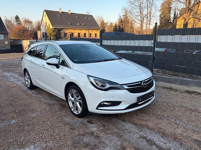 Gebraucht Opel Astra 110 PS (80 kW) 2018 Weiß Kombi