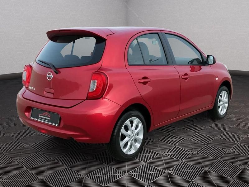 Gebraucht Nissan Micra Acenta 80 PS (58 kW) 2015 Rot Kleinwagen