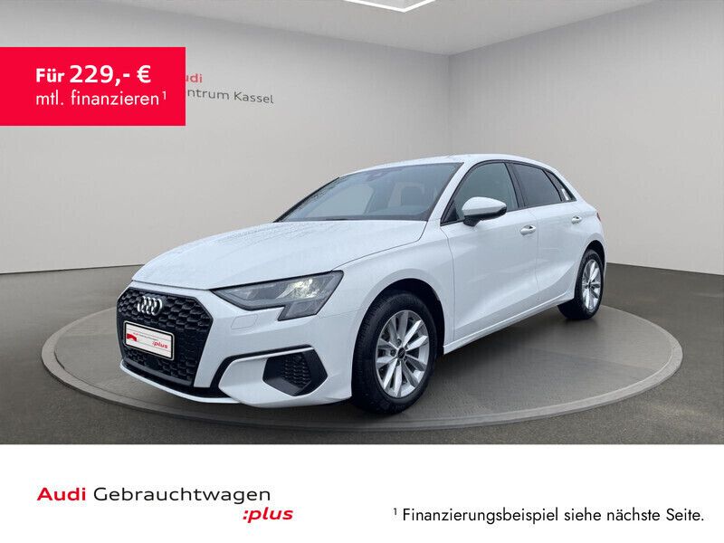 Weiß Gebraucht 2022 Audi A3 Sportback Ambiente Kleinwagen | 21.390 € (Guter Preis) - Bild 1/3