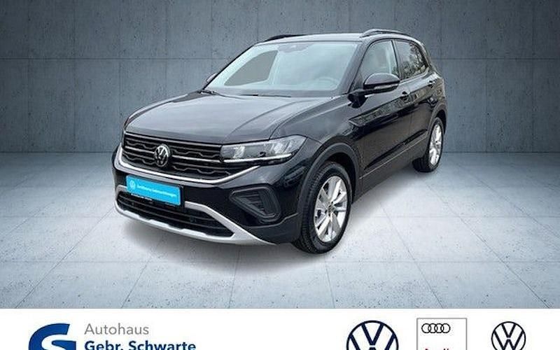 Schwarz Gebraucht 2025 VW T-Cross Life SUV | 27.140 € (Fairer Preis) - Bild 1/4