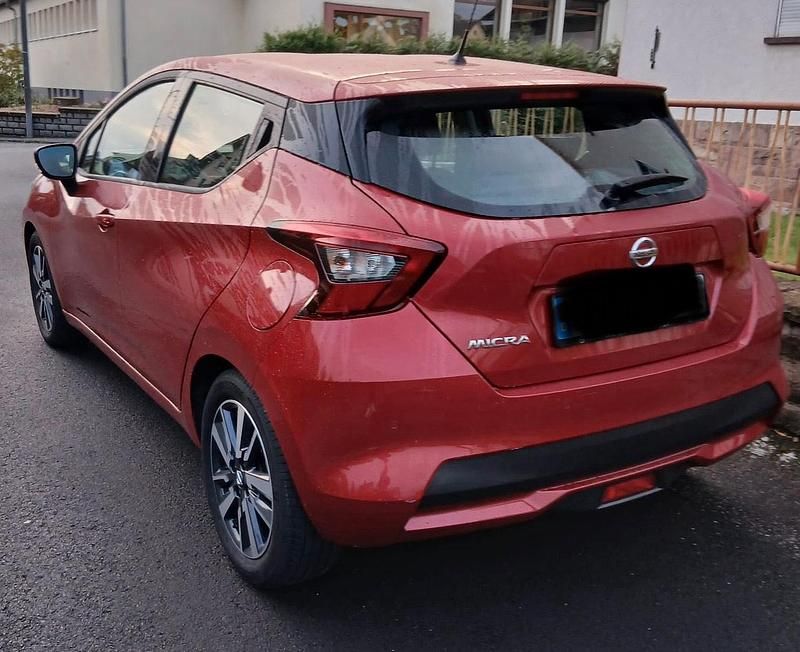 Gebraucht Nissan Micra 90 PS (66 kW) 2017 Rot Kleinwagen