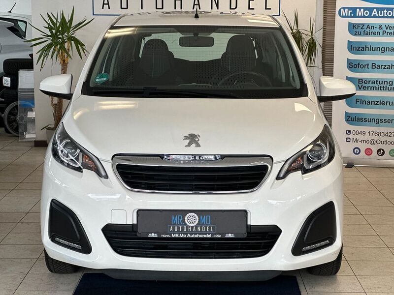 Weiß Gebraucht 2017 Peugeot 108 Active Kleinwagen | 5.499 € (Fairer Preis) - Bild 1/4