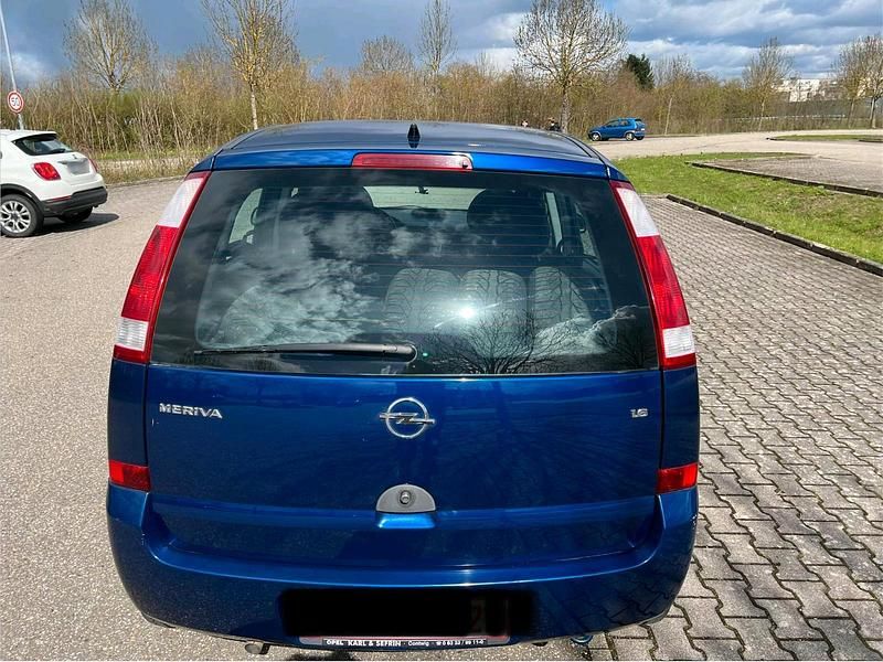 Gebraucht Opel Meriva 100 PS (73 kW) 2004 Blau Van / Kleinbus