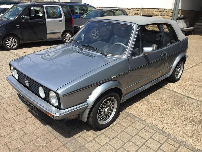 Gebraucht VW Golf Cabriolet 95 PS (69 kW) 1987 Silber Cabrio