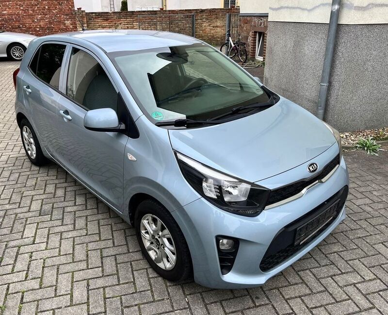 Blau Gebraucht 2017 Kia Picanto DREAM-TEAM Edition Kleinwagen | 7.999 € (Fairer Preis) - Bild 1/4