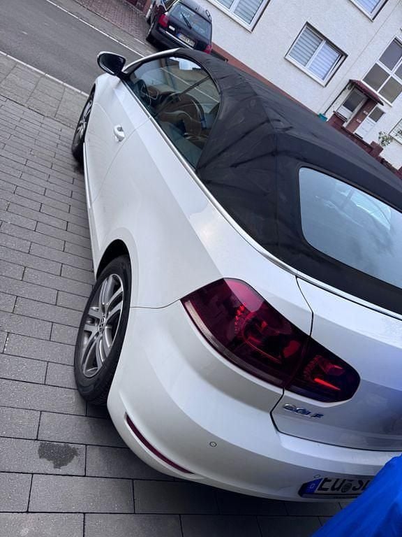 Gebraucht VW Golf Cabriolet 105 PS (77 kW) 2012 Weiß Cabrio