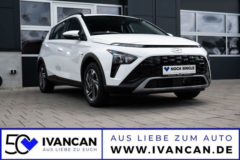 Atlas white Neu 2024 Hyundai Bayon Trend SUV | 18.590 € (Superpreis) - Bild 1/4