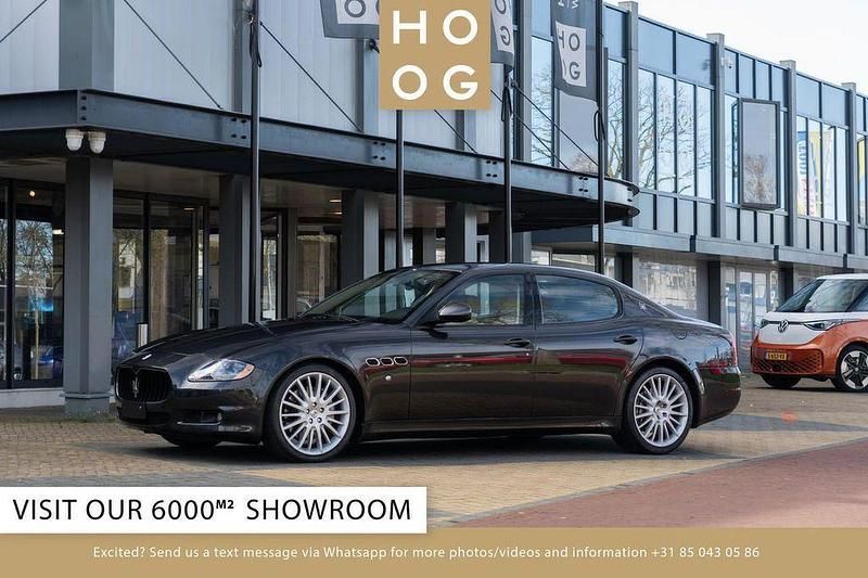 Grau Gebraucht 2010 Maserati Quattroporte Limousine | 29.500 € (Superpreis) - Bild 1/4