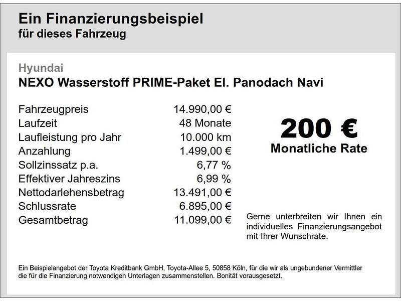 Gebraucht Hyundai Nexo Prime 163 PS (119 kW) 2022 Blau SUV