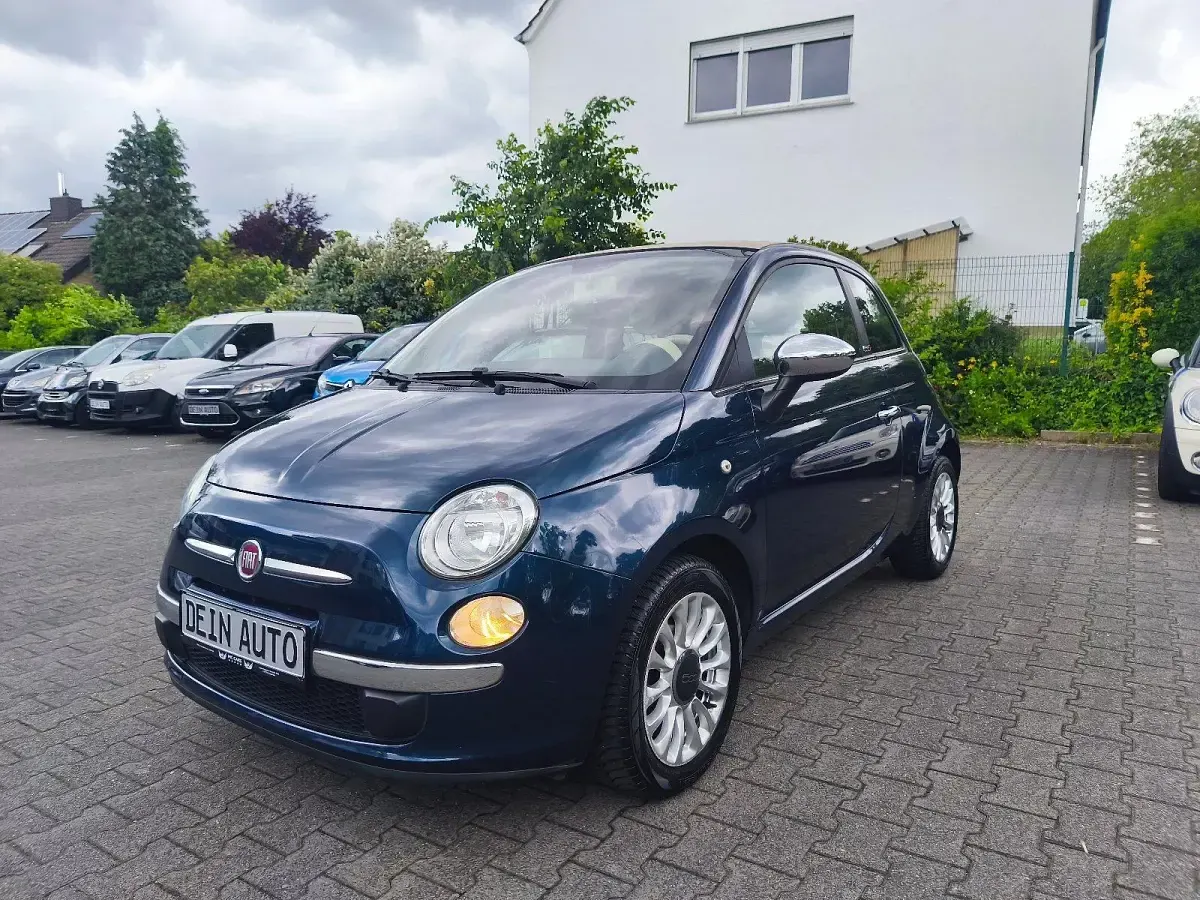 Gebraucht Fiat 500C 69 PS (50 kW) 2015 Blau Cabrio
