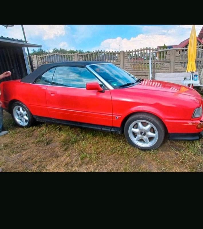 Rot Gebraucht 1993 Audi 80 Cabrio | 3.650 € - Bild 1/4