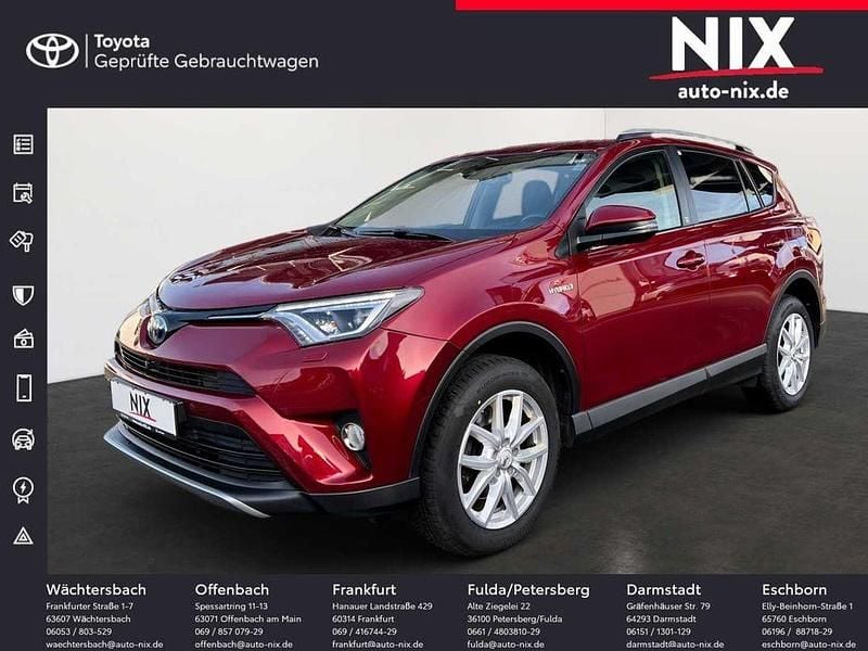 Tokiorot perleffekt Gebraucht 2018 Toyota RAV4 Hybrid Plus SUV | 23.570 € (Etwas zu teuer) - Bild 1/4