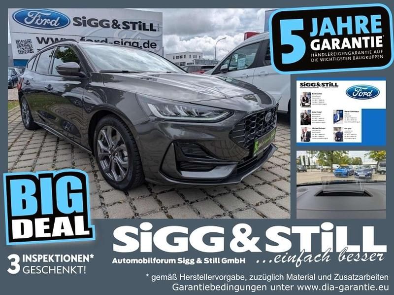 Magneticgrau (metallic) Gebraucht 2024 Ford Focus ST-Line Kombi | 24.940 € (Guter Preis) - Bild 1/4