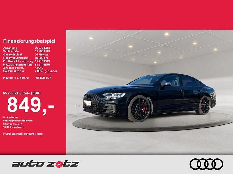 Schwarz Gebraucht 2023 Audi S8 Ambiente Limousine | 107.890 € (Etwas zu teuer) - Bild 1/4