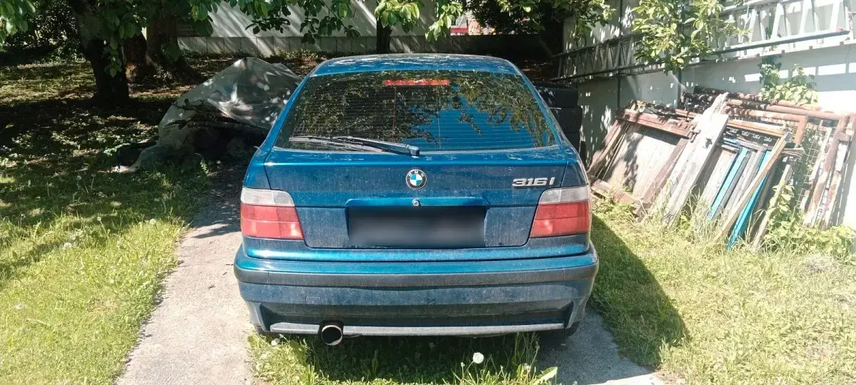 Gebraucht BMW 316 102 PS (75 kW) 1998 Blau Limousine