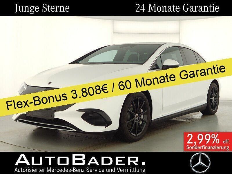 149 polarweiß Gebraucht 2023 Mercedes EQE300 Advanced Limousine | 41.274 € (Guter Preis) - Bild 1/4