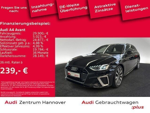Gebraucht Audi A4 Ambiente 150 PS (110 kW) 2022 Mythosschwarz metallic Kombi