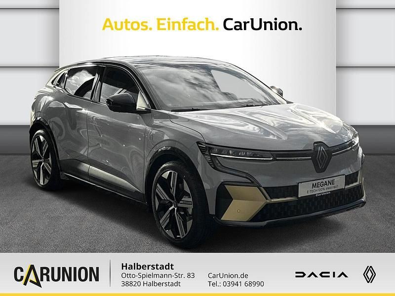 Gebraucht Renault Megane E-Tech Iconic 160 kW (218 PS) 2024 Rafalgrau metallic, black pearlschwarz metallic Limousine