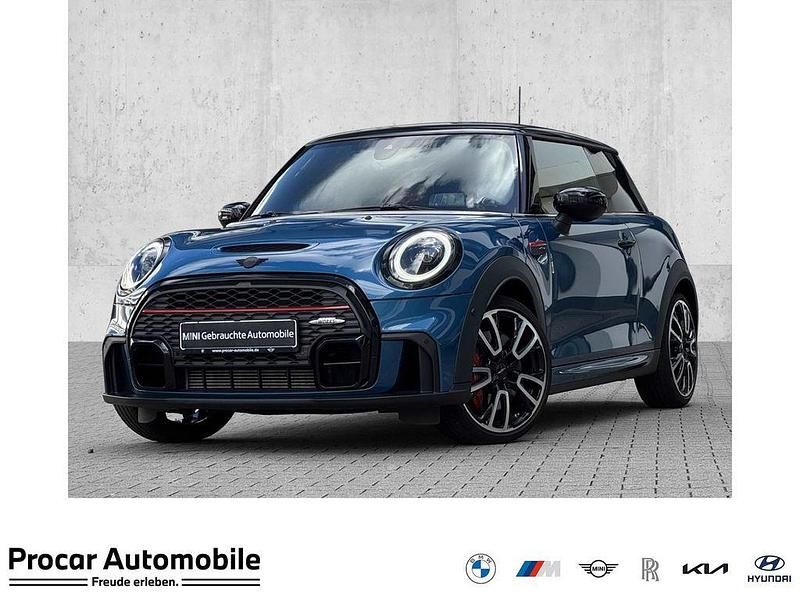 Blau Gebraucht 2021 Mini John Cooper Works Kleinwagen | 32.880 € (Teuer) - Bild 1/4