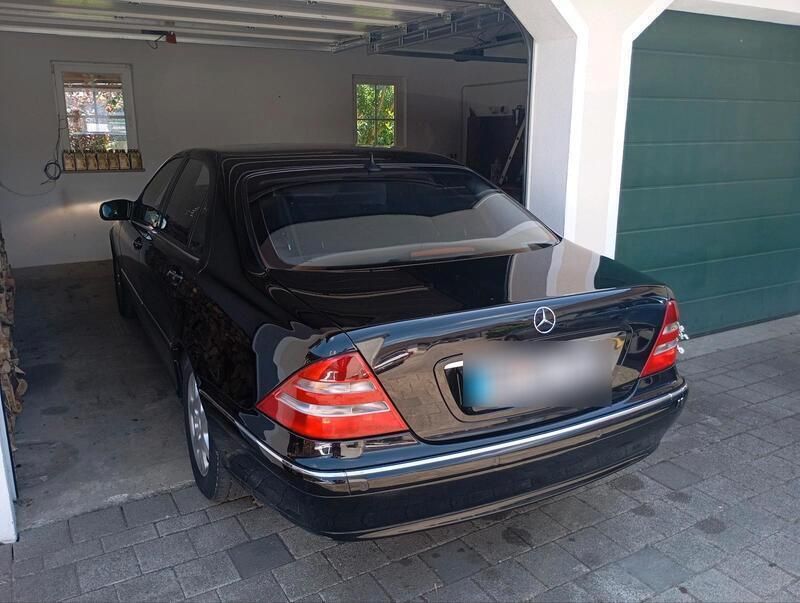 Schwarz Gebraucht 2001 Mercedes S500 Limousine | 6.900 € (Teuer) - Bild 1/4
