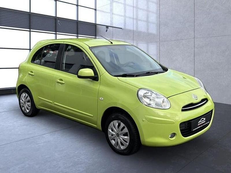 Gebraucht Nissan Micra Acenta 80 PS (58 kW) 2011 Grün Kleinwagen
