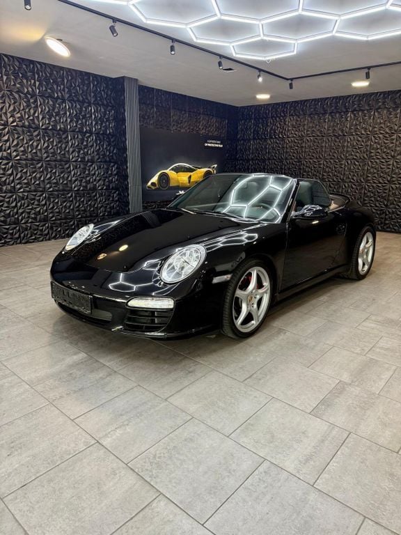 Schwarz Gebraucht 2009 Porsche 911 Carrera S Cabriolet Sport Cabrio | 66.900 € (Fairer Preis) - Bild 1/4